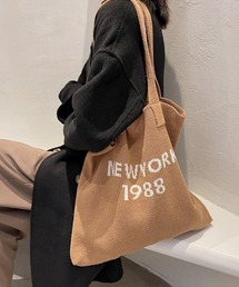 ニット トートバッグ レディース 秋冬