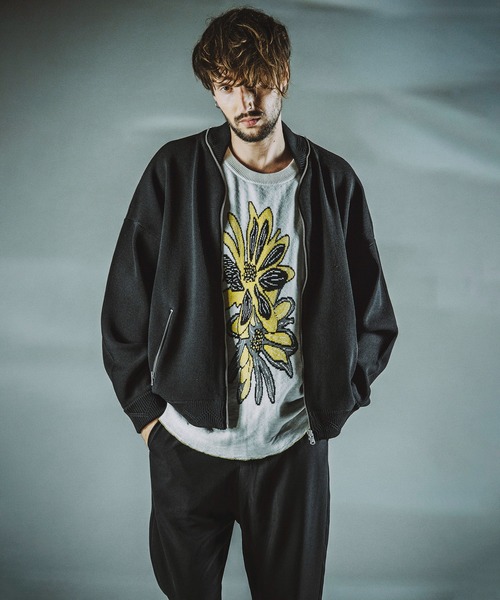 NO ID.(ノーアイディ)の「【NO ID.】Flower JQ Knit Pullover / フラワー JQ ニット プルオーバー(ニット/セーター・メンズ・イエロー/グリーン/ブルー・ONE SIZE)」の10枚目の写真