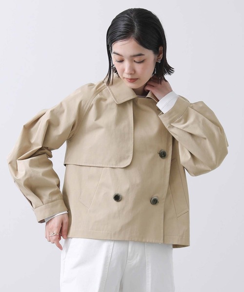 ショートトレンチコート|allureville OFFICIAL SITE / ONLINE