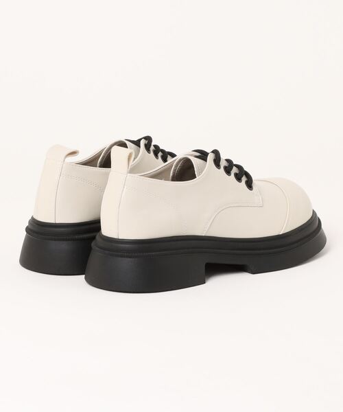 セール】【shoes365】ラウンドトゥ厚底 ドレスシューズ（ドレス