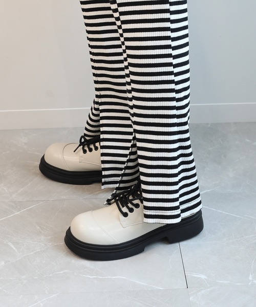 shoes365(シューズスリーシックスファイヴ)の「【shoes365】ラウンドトゥ厚底 ドレスシューズ(ドレスシューズ・レディース・ブラック/オフホワイト/ブラウン・22.5cm/23.0cm/23.5cm/24.0cm/24.5cm/25.0cm)」の21枚目の写真