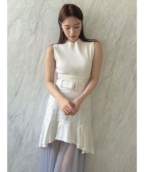 【セール】チュールドッキングデニムスカート（スカート）｜dazzlin（ダズリン） pattayablatt.com