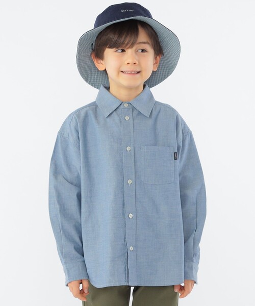 【セール】SHIPS KIDS:100～130cm / ボタンダウン リラックス 長袖 シャツ（シャツ/ブラウス）｜SHIPS（シップス）