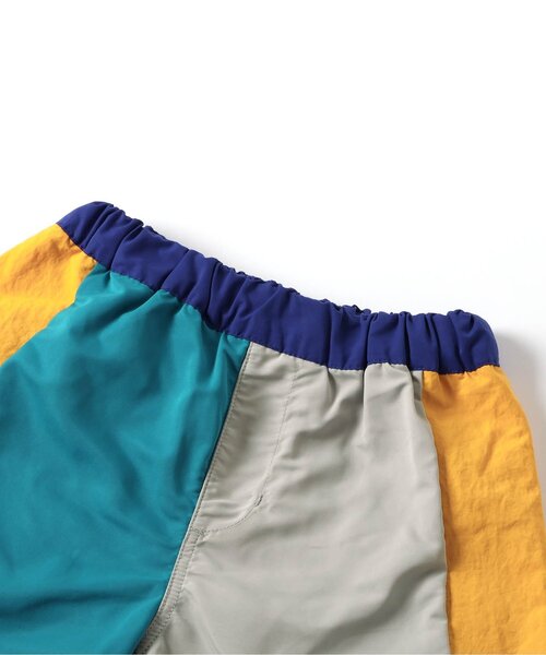 BREEZE(ブリーズ)の「【UVカット】切替ビーチショーツ(水着・キッズ・ブルー/レインボー/ライム/オレンジ・80/90/100/110/120/130/140/150)」の9枚目の写真