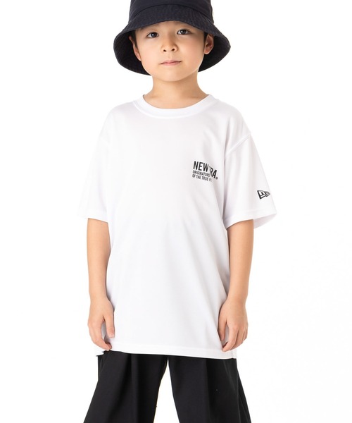 韓国New Era■新作■CAMPER Tシャツ■WHITE ニューエラ キッズ 半袖Tシャツ吸汗速乾 ONSPOTZ別注（Tシャツ