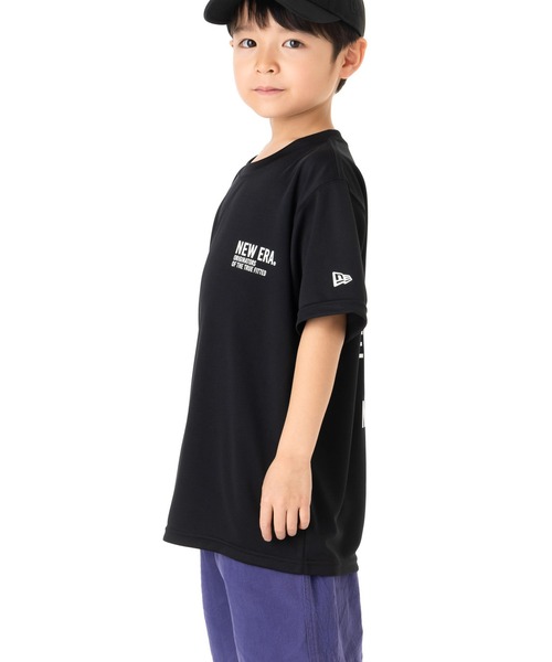 NEW ERA(ニューエラ)の「ニューエラ キッズ 半袖Tシャツ吸汗速乾 ONSPOTZ別注(Tシャツ/カットソー・キッズ・ブラック/ホワイト/ネイビー/グレー・130/140/150/160)」の7枚目の写真