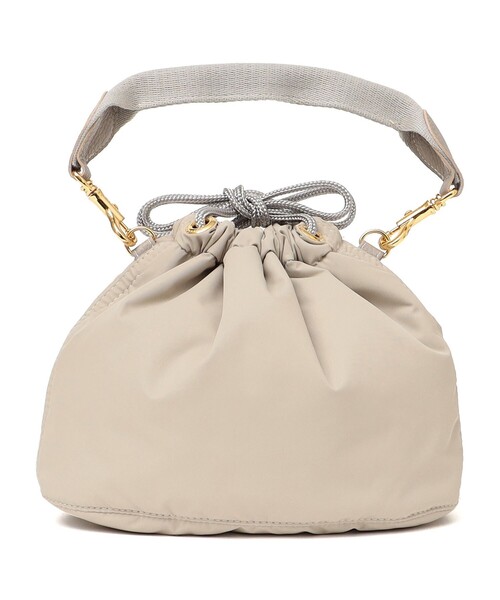 sita parantica（シータパランティカ）の「sita parantica:ドロスト バッグ（ショルダーバッグ・レディース・ベージュ/ブラック・ONE SIZE）」の4枚目の写真