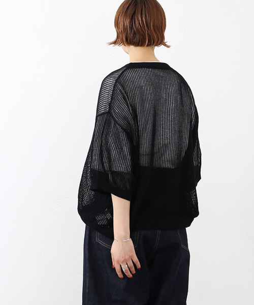 ジャーナルスタンダード ラックス 24SS メッシュクルーネックTシャツ メッシュ クルーネックTシャツ（Tシャツ/カットソー）｜JOURNAL