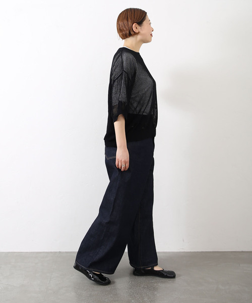 ジャーナルスタンダード ラックス 24SS メッシュクルーネックTシャツ メッシュ クルーネックTシャツ（Tシャツ/カットソー）｜JOURNAL