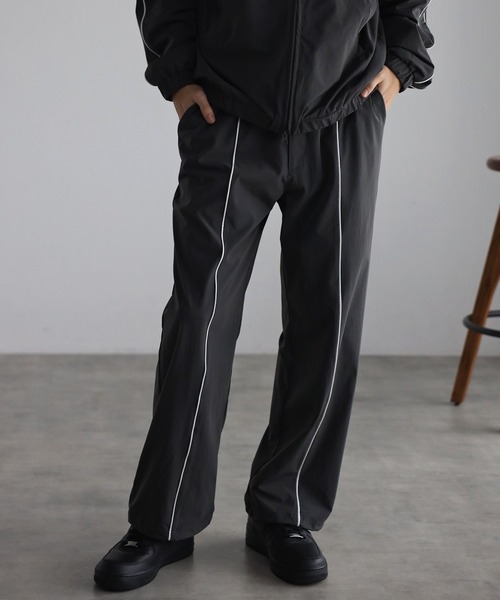 パンツ yurano セール】ナイロンライントラックパンツ/セットアップ<ユニ
