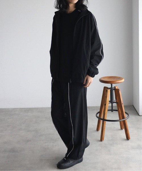 パンツ yurano セール】ナイロンライントラックパンツ/セットアップ<ユニ