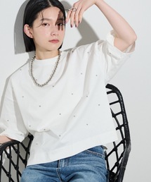 ビジューTシャツ