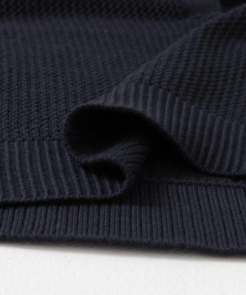 URBAN RESEARCH DOORS（アーバンリサーチドアーズ）の「クロップドメッシュシャツ(KIDS)（ニット/セーター・キッズ・オフホワイト/ネイビー・150/135/120）」の16枚目の写真