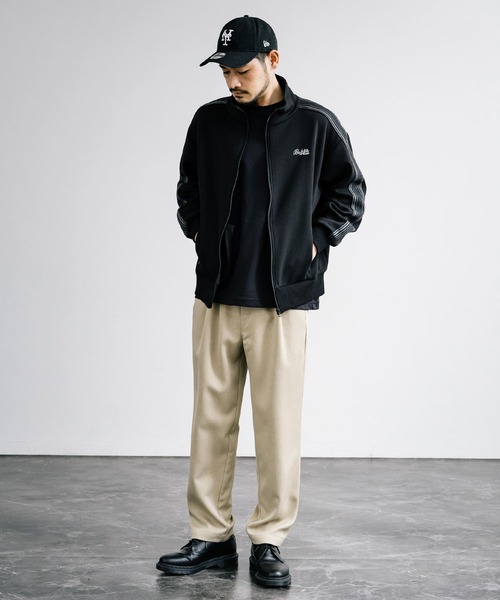 Bukta バクタ ワンポイントロゴ刺繍トラックジャケット（ブルゾン）｜Rocky Monroe（ロッキーモンロー）