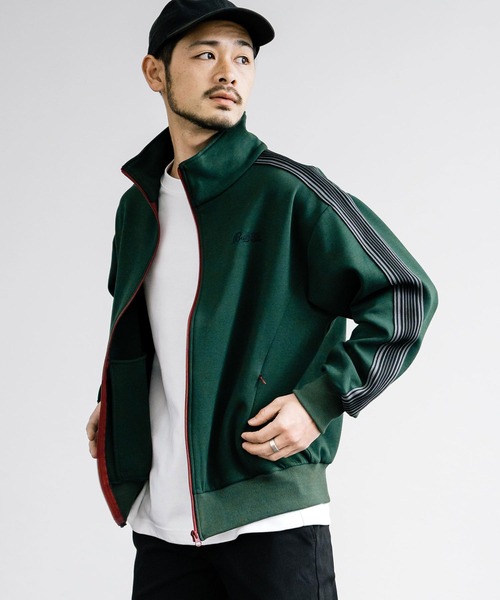 Bukta バクタ ワンポイントロゴ刺繍トラックジャケット（ブルゾン）｜Rocky Monroe（ロッキーモンロー）