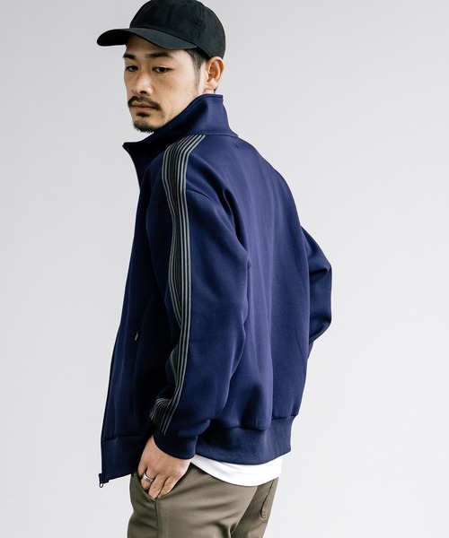 Bukta バクタ ワンポイントロゴ刺繍トラックジャケット（ブルゾン）｜Rocky Monroe（ロッキーモンロー）