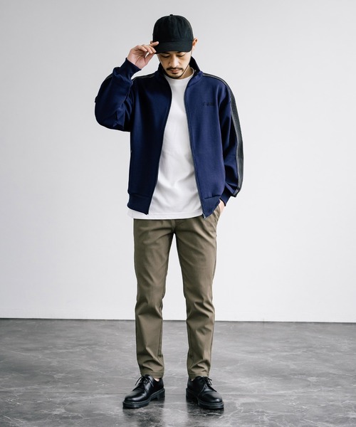 Bukta バクタ ワンポイントロゴ刺繍トラックジャケット（ブルゾン）｜Rocky Monroe（ロッキーモンロー）