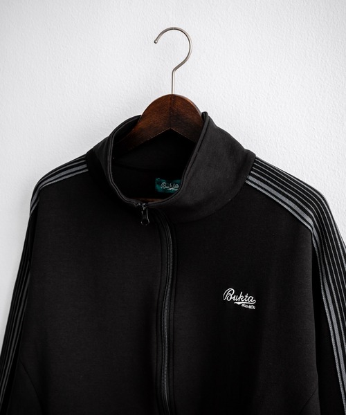 Bukta バクタ ワンポイントロゴ刺繍トラックジャケット（ブルゾン）｜Rocky Monroe（ロッキーモンロー）