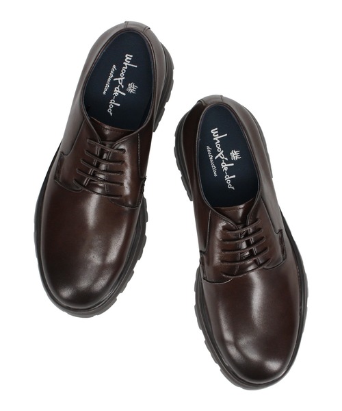whoop-de-doo（フープディドゥ）の「厚底ダービーシューズ whoop-de-doo/フープディドゥ（その他シューズ・メンズ・ブラック/ダークブラウン・44/40/41/42/43）」の11枚目の写真