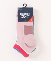 Reebok（リーボック）の「Reebok/リーボック 3足組 靴下  スニーカー丈（ソックス/靴下）」