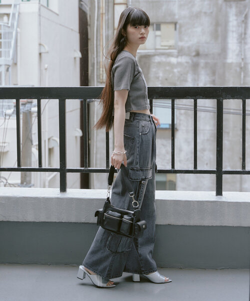 RAY CASSIN（レイカズン）の「オープントゥラインミュール（サンダル・レディース・シルバー/ブラック/ホワイト・M/S/L）」の16枚目の写真