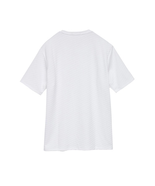 HIGH STREET∴バイヤスリンクスジャカードクルーネック半袖カットソー セール】HIGH STREET∴バイヤスリンクスジャカードクルーネック