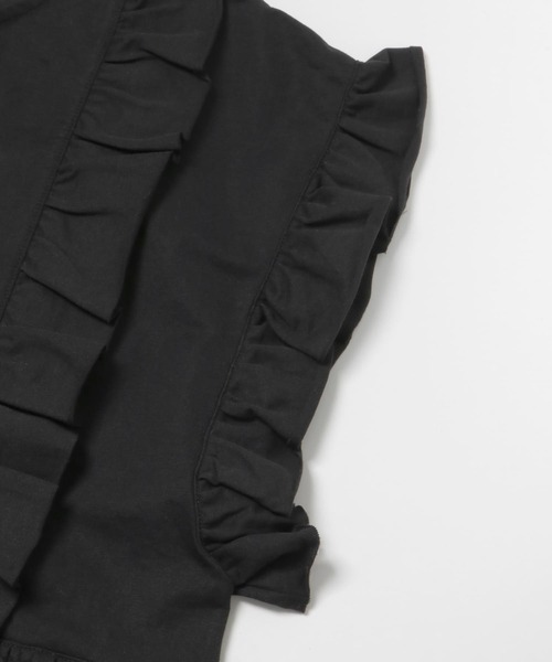 LAATO(ラート)の「frill frill t-shirts(Tシャツ/カットソー・レディース・ブラック/ダークグレー/ライトグレー・FREE)」の5枚目の写真