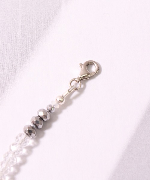 重ね付けにも！ アンクレット SMARTY シルバー×ブルー系 Minimal Square Silver Ring with Zircon Blue
