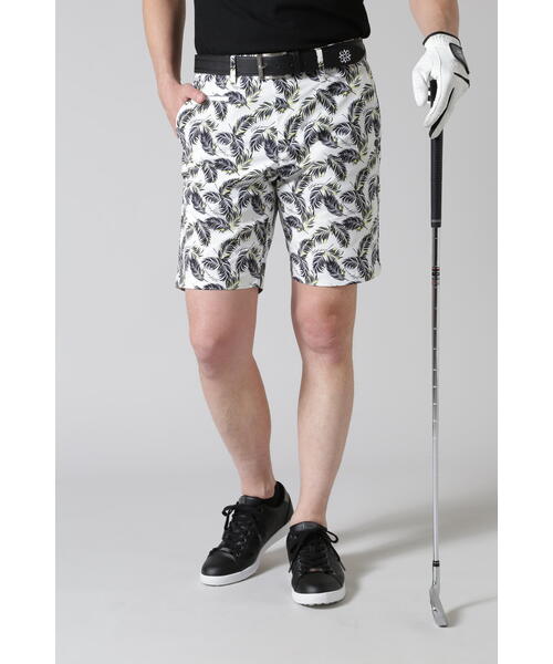 St ANDREWS】パームリーフプリントショートパンツ (MENS) 【公式通販】