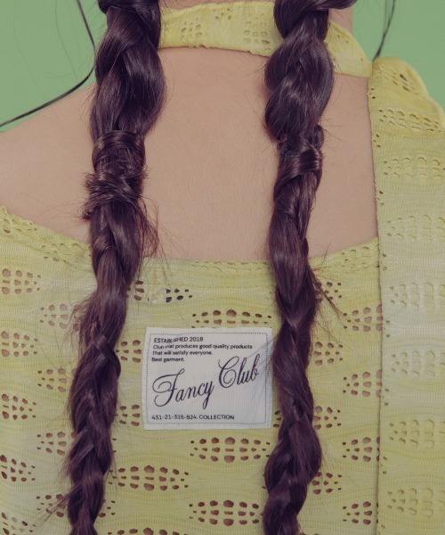 FANCY CLUB(ファンシークラブ)の「A'GEM/9 × .kom 『 FANCY CLUB/ファンシークラブ』 MILKY WAY SCARF TEE/スカーフ 半袖カットソー(Tシャツ/カットソー・レディース・ライトグレー/ライトグリーン・FREE)」の22枚目の写真