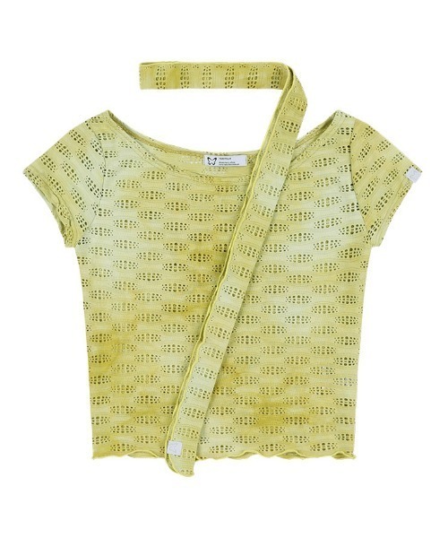 tシャツ A'GEM/9 × .kom 「 FANCY CLUB/ファンシークラブ」 MILKY WAY SCARF TEE/スカーフ 半袖カットソー A'GEM/9 × .kom 『 FANCY CLUB/ファンシークラブ』 MILKY WAY