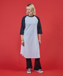 WALLA WALLA SPORT | 3/4 BASEBALL ONEPIECE(ワンピース)