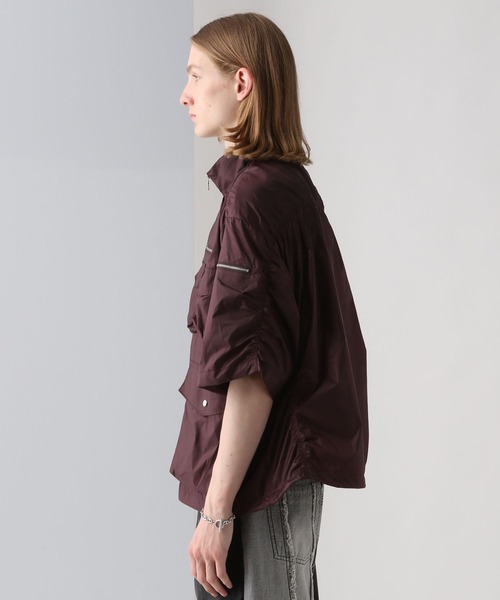 HARE（ハレ）の「ポケットデザインブルゾン(HARE)（シャツ/ブラウス・メンズ・ブラック/レッド・FREE）」の8枚目の写真