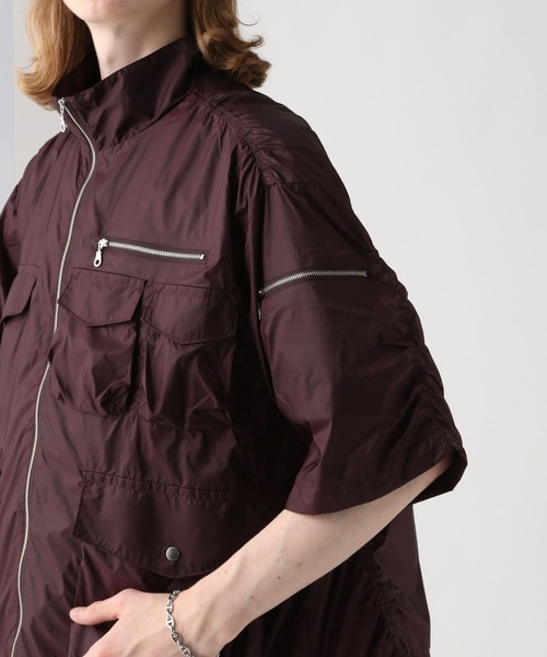 HARE（ハレ）の「ポケットデザインブルゾン(HARE)（シャツ/ブラウス・メンズ・ブラック/レッド・FREE）」の11枚目の写真