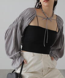 FREE'S MART | ■ショート丈ボレロブラウス(カーディガン/ボレロ)