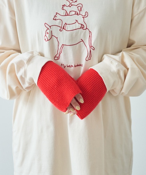 【セール】wool glove（手袋）｜bulle de savon（ビュルデサボン）