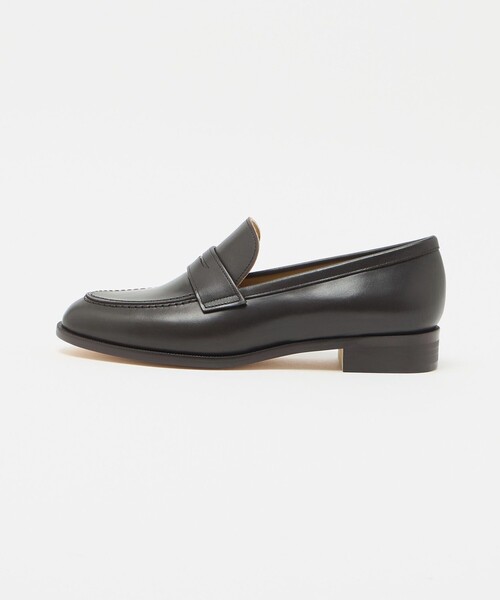 UNITED ARROWS(ユナイテッドアローズ)の「レザー コインローファー(ローファー・レディース・ブラック/ホワイト/ベージュ/ダークブラウン・35/35h/36/36h/37/37h/38)」の4枚目の写真