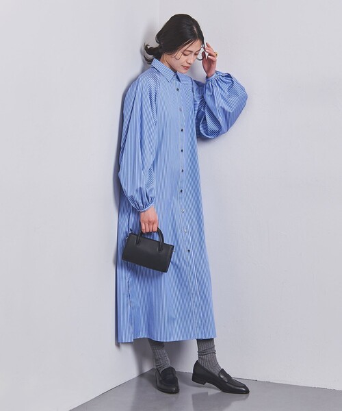 UNITED ARROWS（ユナイテッドアローズ）の「レザー コインローファー（ローファー・レディース・ブラック/ホワイト/ベージュ・35/35h/36/36h/37/37h/38）」の9枚目の写真