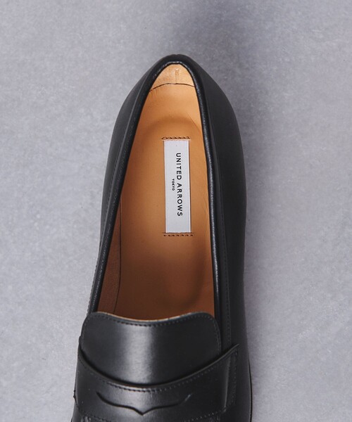 UNITED ARROWS（ユナイテッドアローズ）の「レザー コインローファー（ローファー・レディース・ブラック/ホワイト/ベージュ・35/35h/36/36h/37/37h/38）」の17枚目の写真