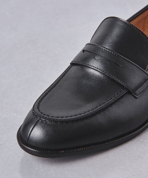 UNITED ARROWS（ユナイテッドアローズ）の「レザー コインローファー（ローファー・レディース・ブラック/ホワイト/ベージュ・35/35h/36/36h/37/37h/38）」の18枚目の写真