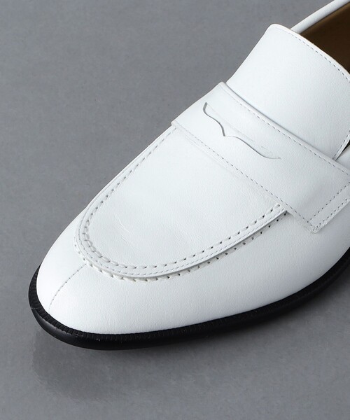 UNITED ARROWS（ユナイテッドアローズ）の「レザー コインローファー（ローファー・レディース・ブラック/ホワイト/ベージュ・35/35h/36/36h/37/37h/38）」の22枚目の写真