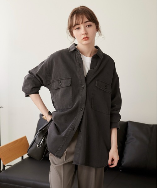 ANGIE（アンジー）の「ヴィンテージライク オーバーサイズ デニム