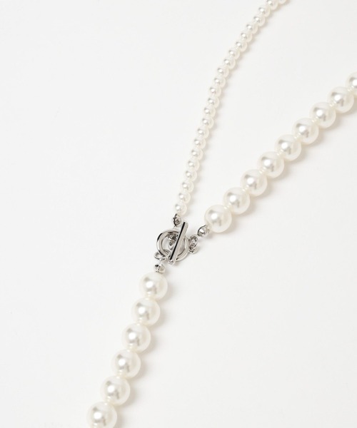 HARE（ハレ）の「パールフリンジロングネックレス(HARE)（ネックレス・レディース・シルバー・FREE）」の17枚目の写真