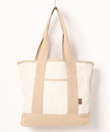仕切り付き キャンバス トートバッグ A4