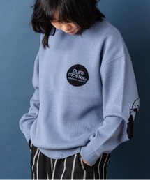 gym master（ジムマスター）の「ジャガードニットひじおじさんクルーネック（Tシャツ/カットソー・メンズ）」