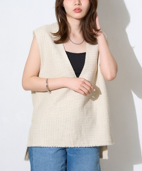 model：163cm / size：F