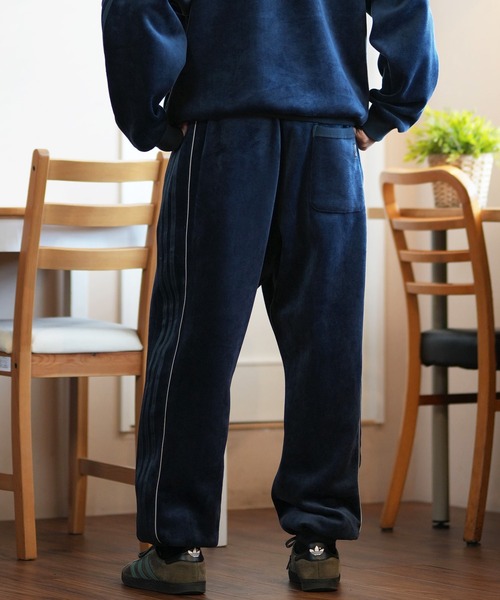 adidas(アディダス)の「adidas/アディダス ベロアスウェットパンツ ルーズシルエット ユーティリティ ストリート KWX89(スウェットパンツ・メンズ・マルーン/ネイビー/ブラック・S/M/L/XL/2XL/3XL)」の14枚目の写真