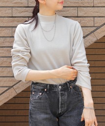 ORCIVAL/オーシバル モックネックロングスリーブプルオーバー MOCK NECK LONGSLEEVE PULLOVER OR-C0383 MOR
