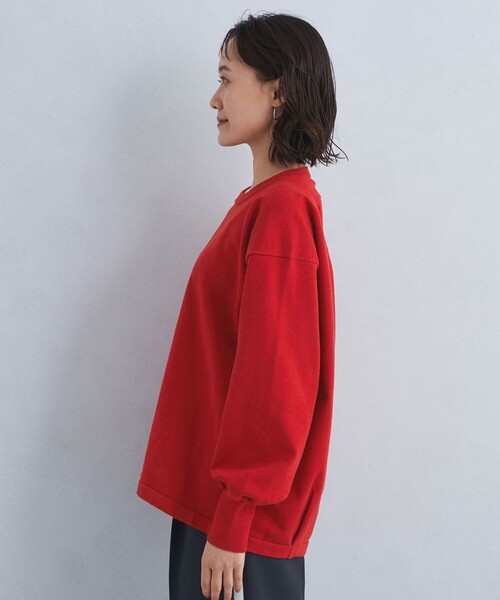 green label relaxingフォルム ニット プルオーバー green label relaxing（グリーンレーベルリラクシング）の