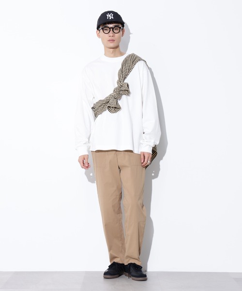 Apo(s)ture(アポスチャー)の「JOHAN-004/多機能タイプライターテーパードパンツ(その他パンツ・メンズ・カーキ/ブラック/チャコール/ベージュ・S/M/L/XL/XS)」の13枚目の写真
